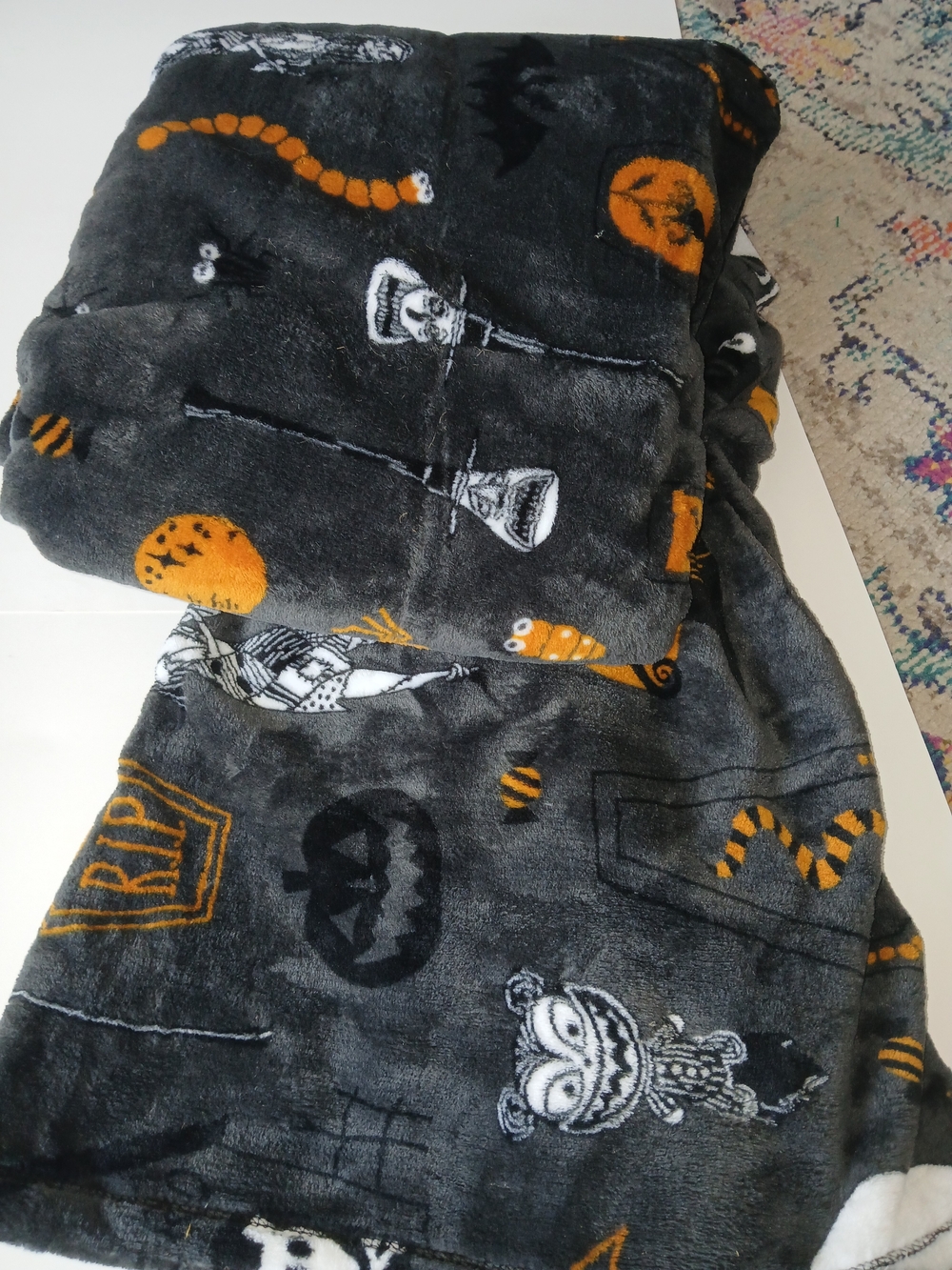 Nightmare Before Christmas Oversized Big One Throw Blanket Nwot